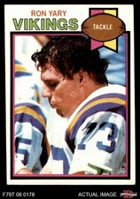 1979 Topps #298 Ron Yary Vikings HOF Southern California 4 - VG/EX