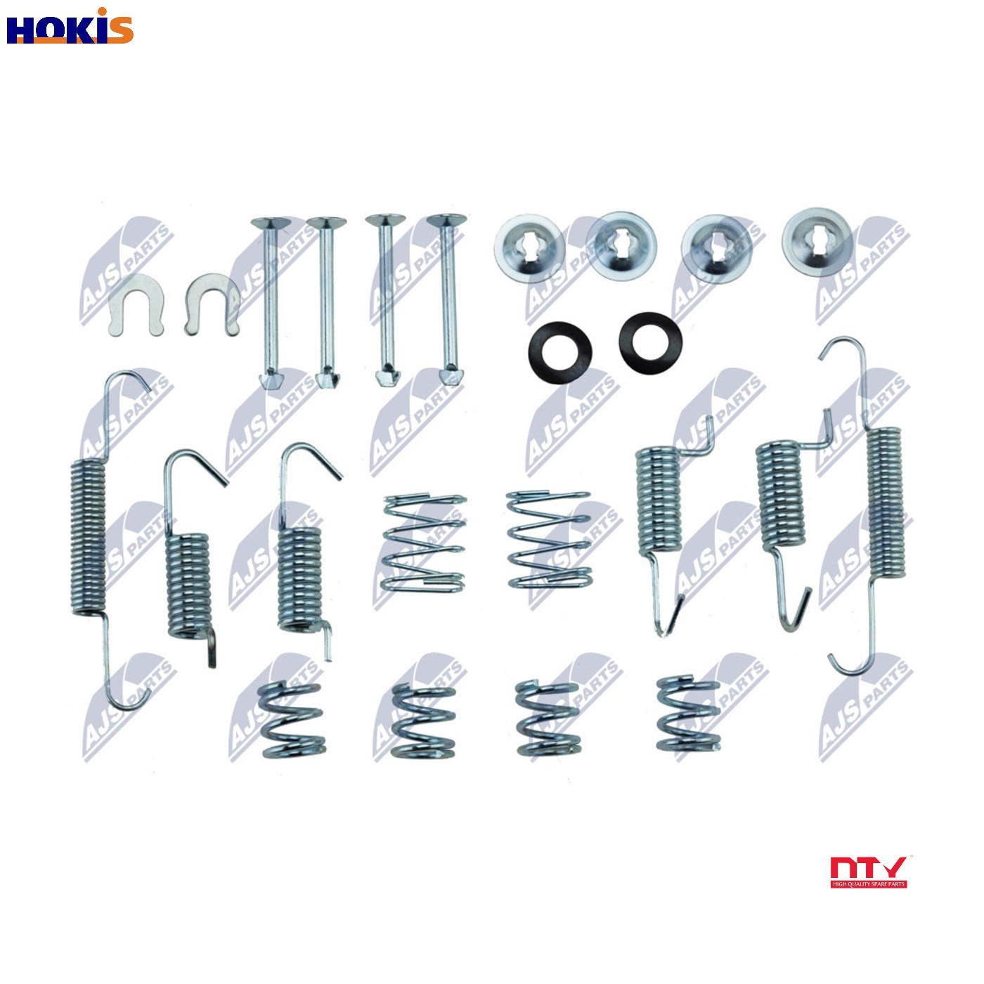 Fits NTY HSR-MS-003 BRAKE SHOE INSTALLATION KIT - Image 10