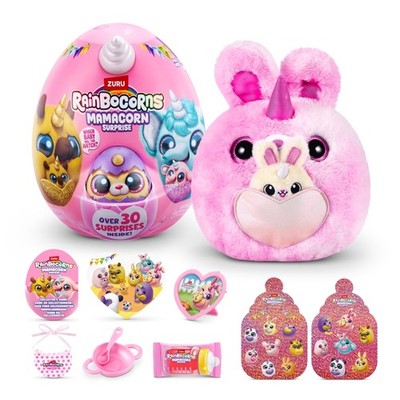 Rainbocorns Mamacorn Surprise 11 inch Plush for Kids (Assorted Characters)