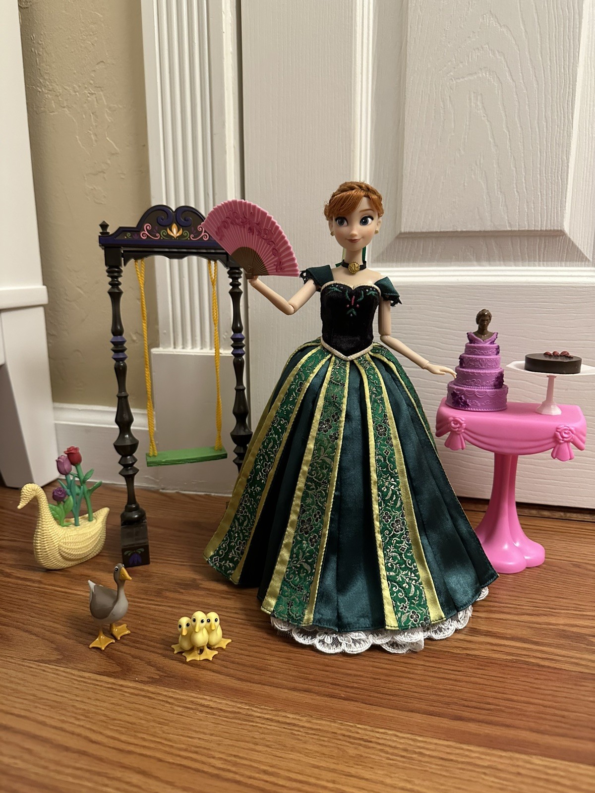 Disney Store Frozen Coronation Princess Anna CUSTOM Doll 
