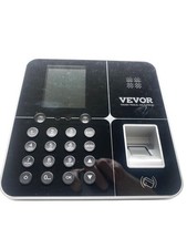 Zegar biometryczny VEVOR  F18 na odcisk palca oraz karty czarny 