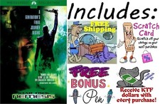 🆕Star Trek Nemesis widescreen DVD +bonuses 🆓🚚🖋️💵🎫