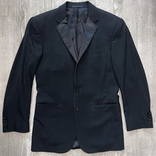 Ralph Lauren Black Label Satin Collar 2 Button Formal Tuxedo Blazer Polo 38R