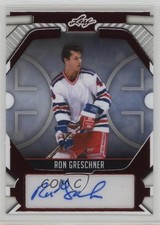2025 Leaf Metal Legends PETG Red Prismatic /2 Ron Greschner #BC-RG1 Auto 11jd