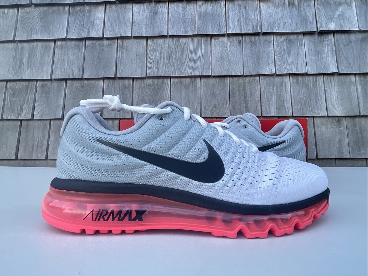 Size 10 - Nike Air Max 2017 Wolf Grey Hot Punch for sale online | eBay