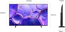 Samsung Télévision Écran plat LED Crystal TU43U8005F 127 cm 50pouces 4K UHD 2025