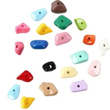 20pack Colorful Acrylic Rock Climbing Rock for Pet Habitats Easyly Clean Gravels