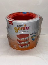 Diaper Genie 3 Recharges Diaper Disposal Pail System Refill