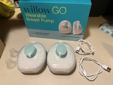 Willow Go Wearable Double Electric Breast Pump Kit