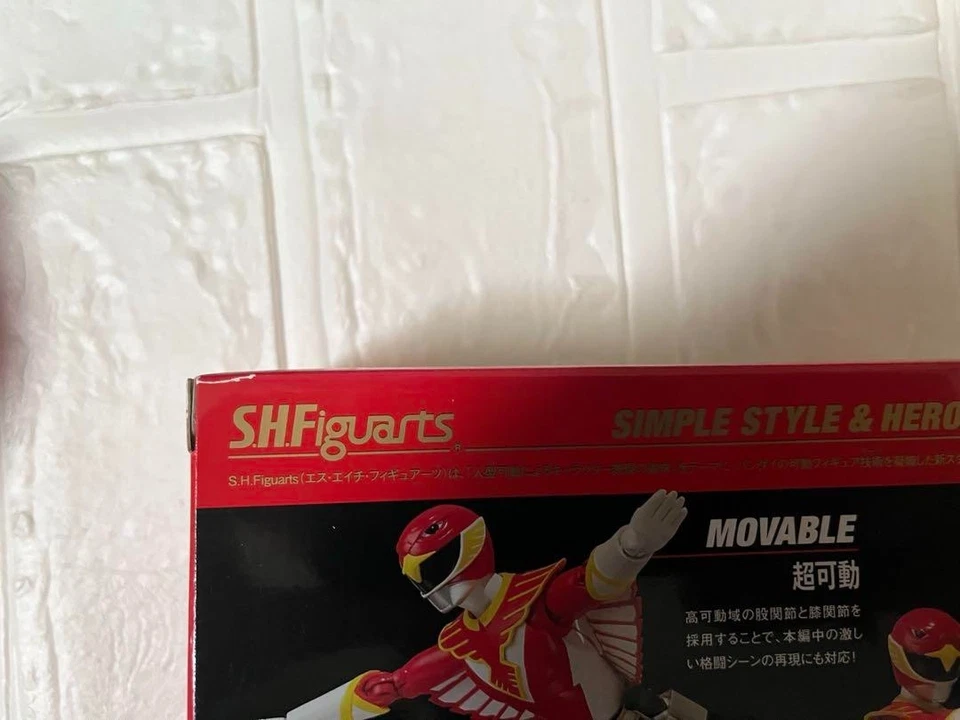 Chojin Sentai Jetman S.H. Juguete Figuarts Red Hawk BANDAI Zord Foto 3 de 3