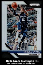 2018-19 Panini Prizm Tyreke Evans #94 Indiana Pacers Prizms Silver NBA