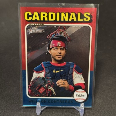 2024 Topps Heritage High Number #520 Willson Contreras Chrome /699