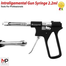 New German Dental Anesthetic Gun Syringe 1.8mL Intraligamental Pistol Injection