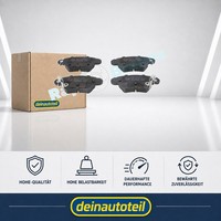 Bremsbelagsatz Scheibenbremse Hinten RAP Brakes R P0271 FüR Opel