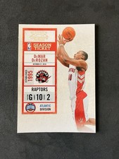 2010-11 Playoff Contenders Patches Base #65 DeMar DeRozan Toronto Raptors