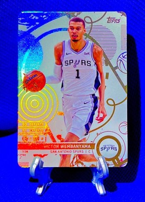 Victor Wembanyama 2025-26 Topps Match Attax White Holo Foil #116 SPURS