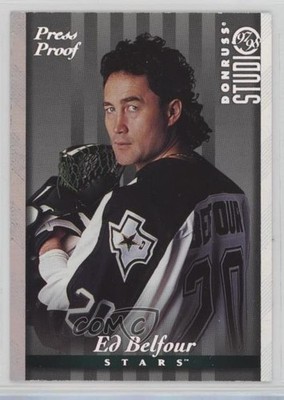1997-98 Donruss Studio Silver Press Proof /1000 Ed Belfour #58 HOF x1f