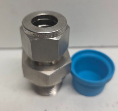 NEW NO BOX! SWAGELOK 1/2''TUBE OD X1/2'' ISO/BSP PARALLEL THREAD (RS) SS-810-1-8RS