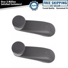 Black Window Crank Handle Pair Set of 2 for Silverado Sierra Truck Pickup