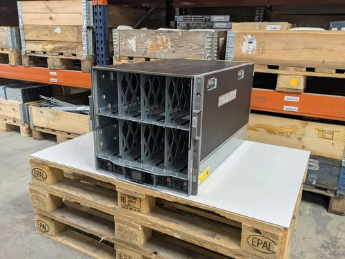 HP BladeSystem C7000 Enclosure 408316-002 10U 6x PSU Chassis