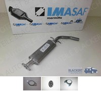 Imasaf Auspuff Mitteltopf MSD für Rover 100 (Metro)
