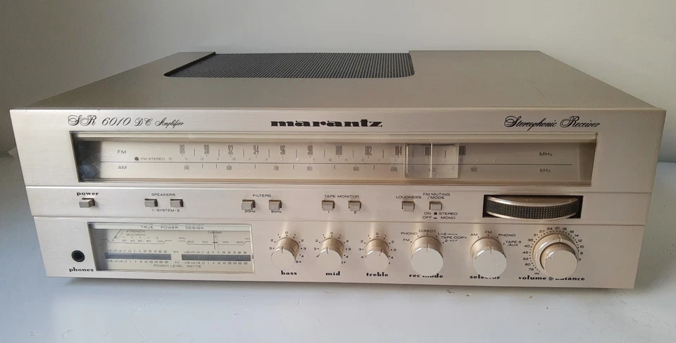 Marantz SR 6010 DC Hifi Stereo Receiver - 2 x 110 W - Bild 4 von 4