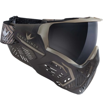 BunkerKings CMD / Command Paintball Maske (Black Desert)