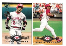 1995 Stadium Club Members Only Virtual Reality - CINCINNATI REDS Team Set