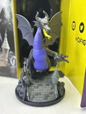 NEW Disney Villains Maleficent Dragon 8.5" Figurine Q-Fig Max 86 - Forest Thorns