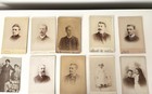 Lot Of Vintage Cabinet Cards 4/14 X 6 1/2 1875-1905  Mounted On Stiff Cardboard — photo 2