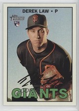 2016 Topps Heritage High Number Derek Law #697 0v7