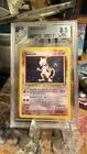 Pokémon TCG Mewtwo Base Set Unlimited Holo Rare 1999 Beckett 8.5
