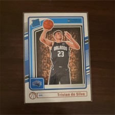 2024-25 Panini Donruss Rated Rookie Tristan da Silva #203 Orlando Magic