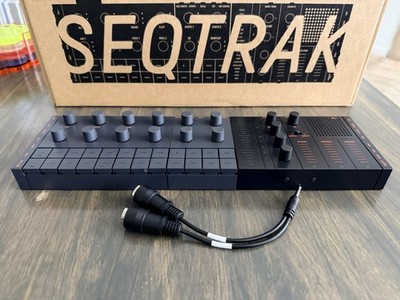 Yamaha SEQTRAK Black Drums, Synth, Sampler & Sequencer Groovebox BuiltIn Speaker