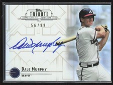 Dale Murphy 2014 Topps Tribute Autographs Auto /99 #TA-DM Atlanta Braves