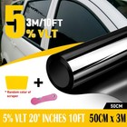 20" x 10FT/20FT Car Window Tint Film Roll - 5-50% VLT for Car, Home & Office USA