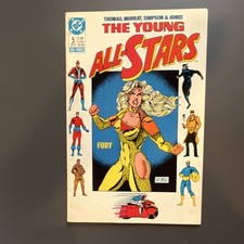 1987 DC Comics The Young All-Stars #5 Fury New Format (Copper Age)