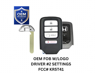 OEM 2020-2025 HONDA RIDGELINE Driver 2 smart keyless entry remote key fob KR5T41