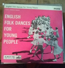 Country Dance Band, English Folk Dances For Young People ~ 1959 UK HMV 45 EP+cvr