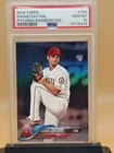 2018 Topps - Shohei Ohtani #700 Pitching-RAINBOW FOIL (RC) PSA 10