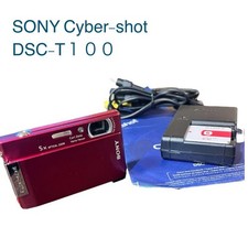 Sony Cybershot DSC-T100 Digital Camera Excellent Condition with Accessories