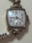 Vintage Empire Swiss Ladies Wrist Watch Speidel Bracelet Art Deco Style As-Is — photo 1