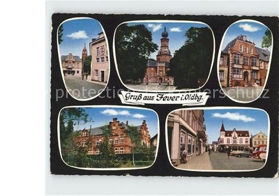 Jever Glockenturm Schloss Rathaus Gymnasium Neue Strasse