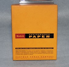 Kodak Photographic Paper exp 12-69. Open Box of 4x5 , Photo Print Paper