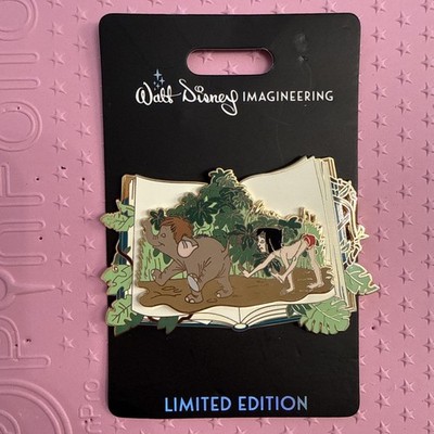 Disney WDI MOG The Jungle Book 55th Anniversary Mowgli and JR Pin LE Pin