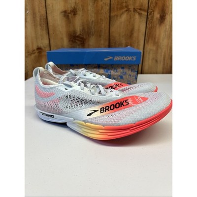Brooks Hyperion Elite MD Running Spikes Grey Mid Distance Mens 8/ Womens 9.5