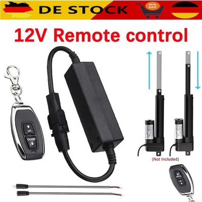 Linear Actuator Controller DC 12V Switch Forward/Reverse Wireless Remote Control