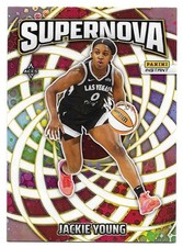 Jackie Young 2025 Panini Instant SuperNova #SN-24 SP /3655 Aces