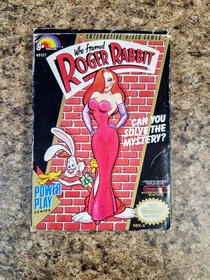 Who Framed Roger Rabbit NES Nintendo w/Box Game Authentic