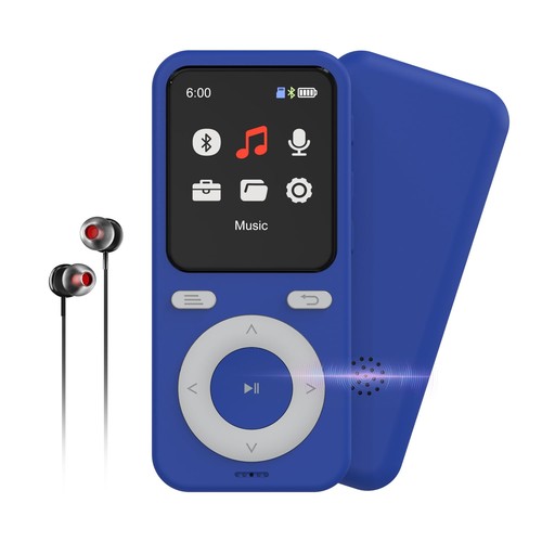 64GB MP3 Player with Bluetooth,Bluetooth Portable HiFi Lossless Sound MP3 Pla...